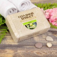 Соляной брикет "Соляная баня" с Алтайскими травами "Липа" вес 1,35 кг